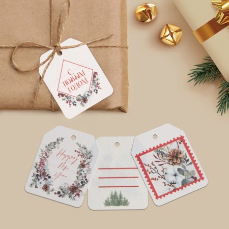 Schildik for a gift Happy New Year, set 6 pieces, 16 x 24 cm, new year-3