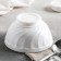 Glass -ceramic bowl Trianon, 460 ml, d = 13 cm, white color