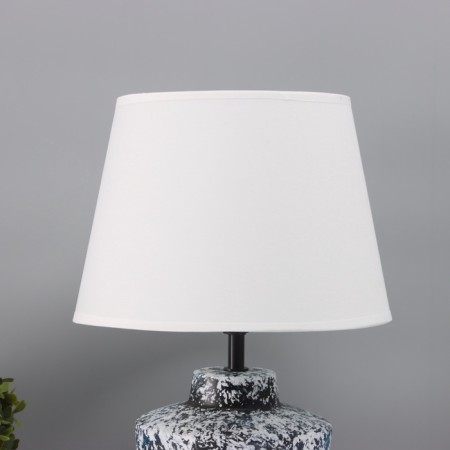 Table lamp "Claud" 1x40W E27 Black/White 25x25x38, 5cm-2