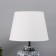 Table lamp "Claud" 1x40W E27 Black/White 25x25x38, 5cm