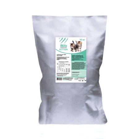Dry Blitz food for kittens, 10 kg