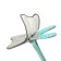 Nozzle, for the X-Twist mop, with an pressing mechanism, from microfiber, 37x14.5 cm