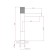 Bronze de Luxe Avantgarde 2030MH shell mixer, pour 150 mm, brass