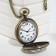 Pocket clock "Magic of numbers", quartz, 5.5 x 4.5 cm, D dial-4 cm
