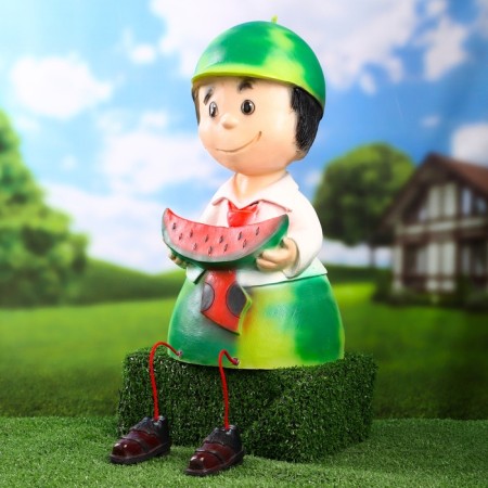 Garden figure "Dwarf watermelon" 21x21x40cm-1