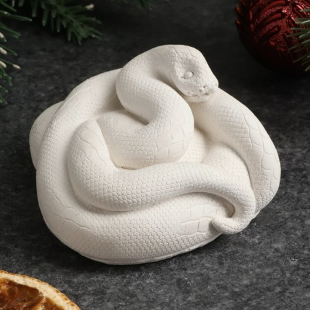 New Year. Symbol 2025. Figure for coloring "Snake Leia", 5x10x10cm