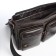 Male bag, xl zolo, dark brown color