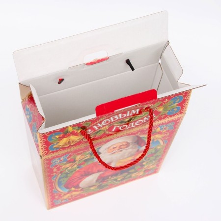 Gift box New Year's holide 23 x 10 x 33 cm-2