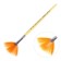 Brush fan synthetics, hana fantasize No. 8 (hair length 37 mm), short matte handle