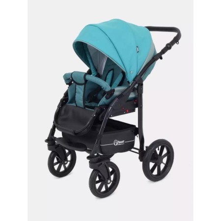 Stroller 3 in 1 Rant Patio, Aquamarine Color-16