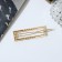 Invisibility for hair "Liberty" Direct geometry, 5.5 cm, gold
