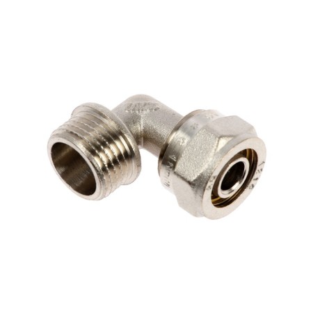 Aqualink corner, crimping, d = 16 mm x 1/2 ", tsang/fitting