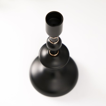 Summary metal per 1 candle d = 2 cm "Irada" 9x9x19.5 cm-2