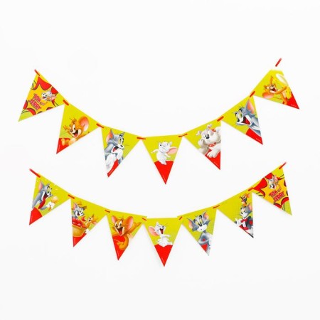 Girlyanda Paper "Tom and Jerry", flags-1