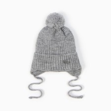 Children's hat, light gray, size 52-54
