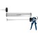 Pistol for sealant bison 06633-60, universal, closed, 600 ml