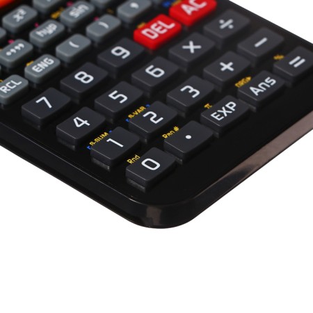 Scientific grade 10-parties Erichkrause SC-222 Classic, 240 functions, black-4