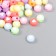 A set of beads for creativity plastic "heart in the circle" Bright 20 g 0.4x0.6x0.6 cm