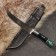 Knife Pchak Sharkhon-Big, Ebonit, Erma, Garda Melchior ShH-15 (16-17cm)