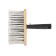 Tundra mackerel, artificial bristles, plastic handle, 70x170 mm
