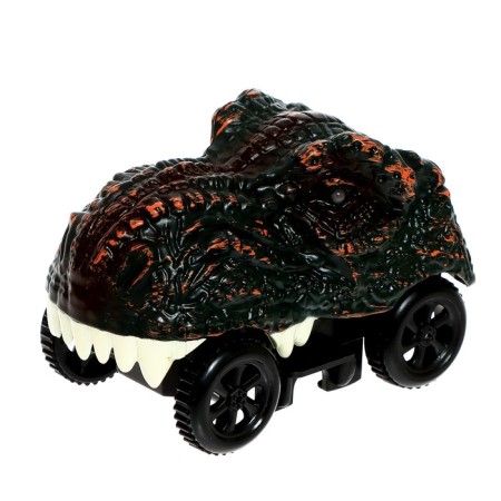 The flexible vehicle "Dino", a dead loop, lighting effects, works from batteries-1