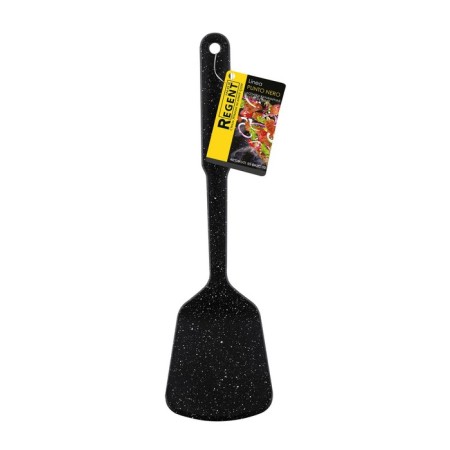 Spatula Culinary Regent Inox Punto Nero, without slots, 32x9 cm-2
