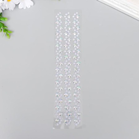 Decorative self -adhesive tape from rhinestones. The length of each 270 mm, width 16 mm.-1
