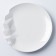 Ceramic Iceberg Ceramic plate, white, 17 cm, white color