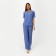 Women's costume (T -shirt, trousers) minku: enjoy Blue color, size 42