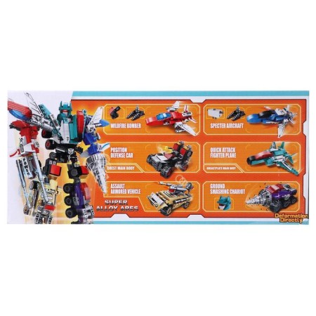 Designer Robot Transformer, 6 species, mix-7
