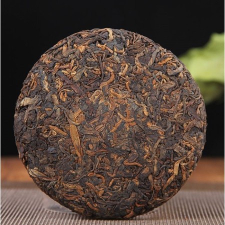 Chinese sustained black tea "Shu puer. Bulang Shan", 100 g, 2020 g, Yunnan, damn