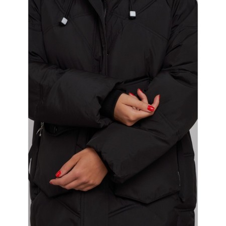 Women's jacket, size 50, black color-14