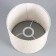 Lampshade E14 beige 20x20x17 cm