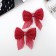 Hair clip "Marta" (set 2 pcs) shine, 7.5 cm, red
