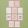 Set of stickers with foil "here and now", 7 × 6 cm