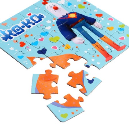 Puzzle 4 in 1 "heroes. Fly and Friends "-5