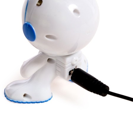 Flying toy "Cosmobot with Blaster", works on the battery, the color of mix-8