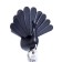 Qualy Peacock keywide, black color