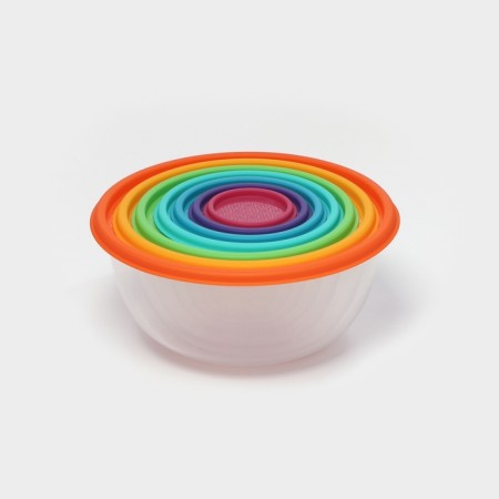 Set of bowls "Rainbow", 7 pcs, color mix-2