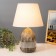 Robel table lamp E27 40W brown 25x25x39 cm Risalux