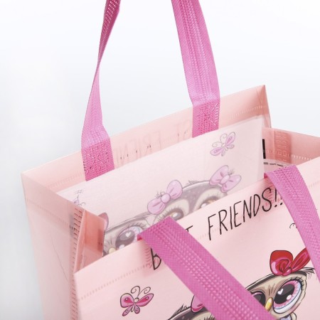 Baby bag without fastening, pink color-2