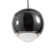 Lamp "Saturn" LED 11W 3000k black chrome 11x10x11-110cm Bayerlux