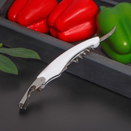 Soropor of the folding share "Shark", stainless steel, color mix-7