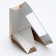 Packaging for sandwich, 12.5 x 12.5 x 4 cm