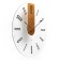 Watching clock, interior "style", silent, d-39 cm