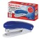 Stapler No. 10 to 12 sheets, Brauberg Einkommen, plastic case, built -in anti -stepler, blue