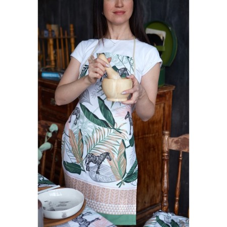 Apron Dolyana Modern Kitchen 60x70 cm, 100% cotton, 164 g/m2-6