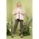 Female shirt, size 48, beige color
