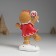 Polystone souvenir "Piery in a red dress, with a candy" 10x5x14 cm