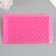 Plastic stamp "Square of triangles" 12.8x7.5 cm